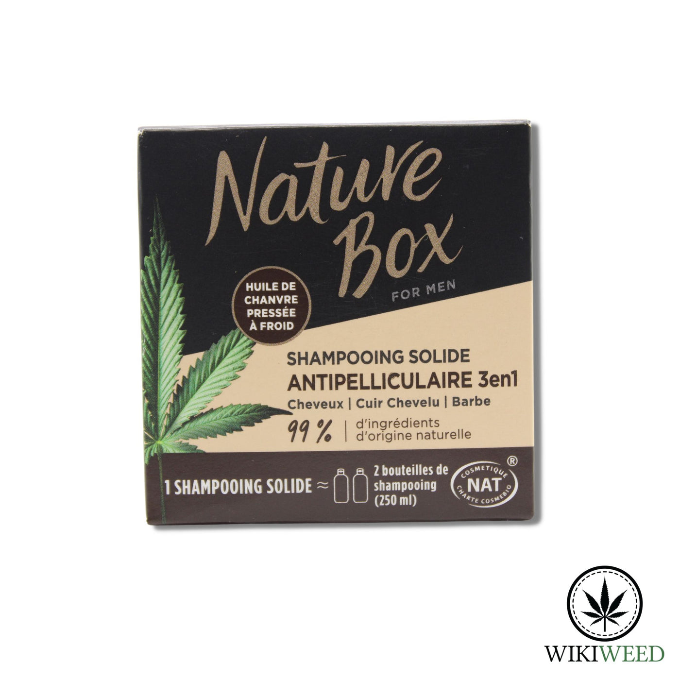 Shampoing Solide Antipelliculaire Chanvre  | Nature Box